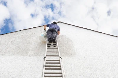 Peinture extérieure à Pollionnay — façades et ravalement